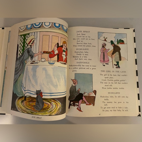 Vintage Children’s Hardcover book The Real Mother Goose - Picture 7 of 8